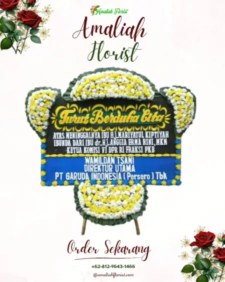 Papan Bunga Duka Rawa Arum