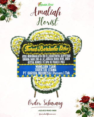 Papan Bunga Duka di Rawa Arum