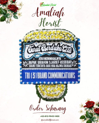 Papan Bunga Duka di Rawa Arum