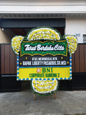 Papan Bunga Duka di Rawa Arum