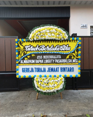 Papan Bunga Duka di Rawa Arum