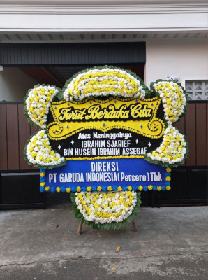 Papan Bunga Duka di Rawa Arum